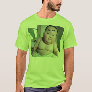 Camiseta bebé gordo, vida del asiático 4