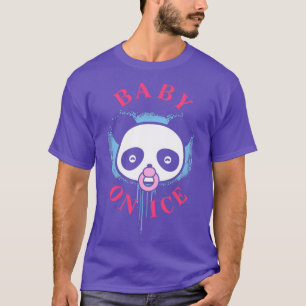 Camiseta Bebé Gracioso En Hielo Panda Bear Hielo Hielo Hiel