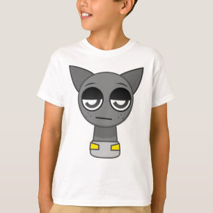 Camiseta Bebé Gris de Sprunki!