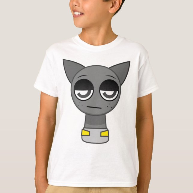 Camiseta Bebé Gris de Sprunki! (Anverso)