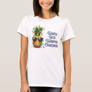 Camiseta Bebé, hace calor afuera.