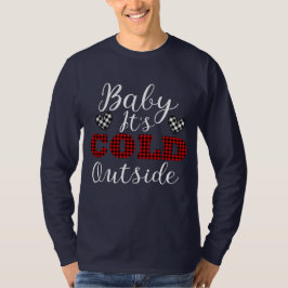 Camiseta Bebé, hace frío fuera del invierno