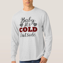 Camiseta Bebé, hace frío fuera del invierno