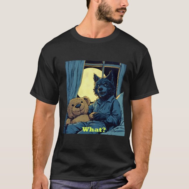 Camiseta ¡Bebé hombre lobo! (Anverso)