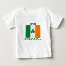 Camiseta bebé "Hooligan irlandés"