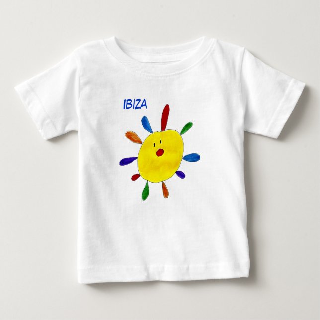 Camiseta bebe ibiza. (Anverso)
