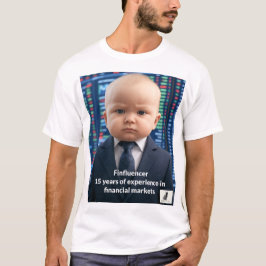 Camiseta Bebé influyente - 15 años de sabiduría financiera