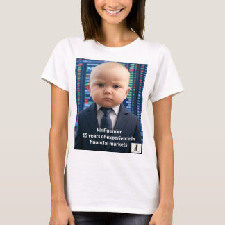 Camiseta Bebé influyente - 15 años de sabiduría financiera