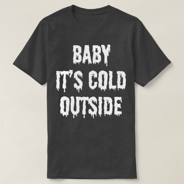 Camiseta Bebé itx27 frío fuera de 2 (Diseño del anverso)