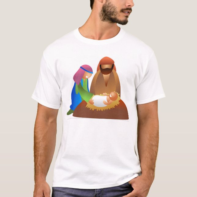 Camiseta Bebé Jesús (Anverso)
