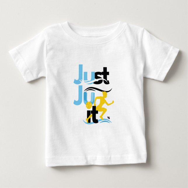 Camiseta bebé "Just Ju It" (Anverso)