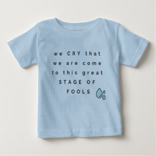 Camiseta bebé King Lear
