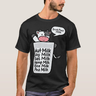 Camiseta Bebe Leche Vegetal Avena Almendras Soja Guisante A