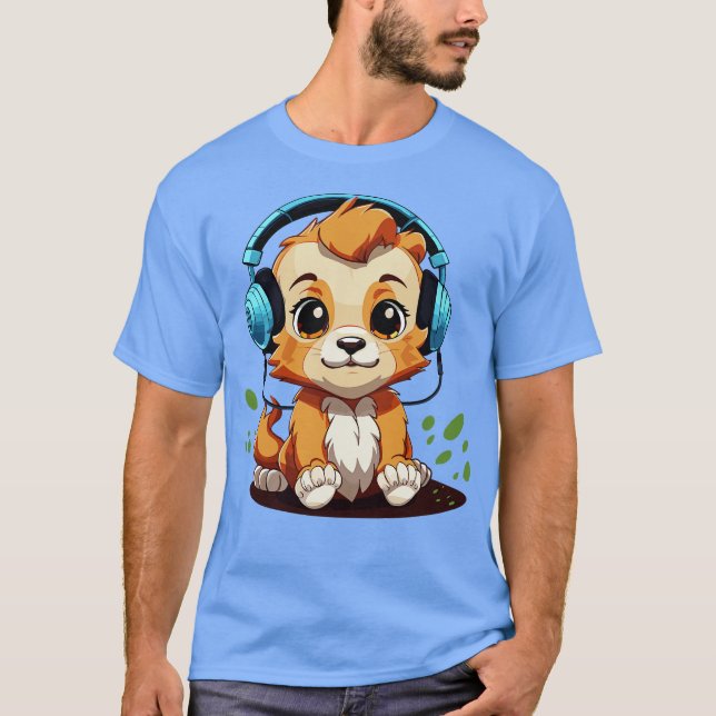 Camiseta Bebé León 1 (Anverso)