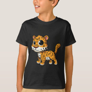 Camiseta Bebé lindo Jaguar - Tee de amante de gato animal d