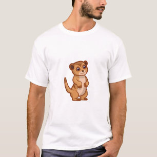Camiseta Bebé lindo Meerkat