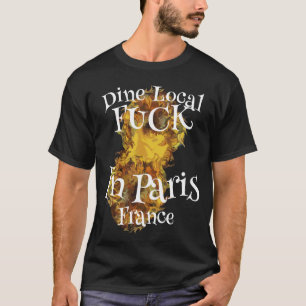 Camiseta Bebe Local Fu ck En París Francia