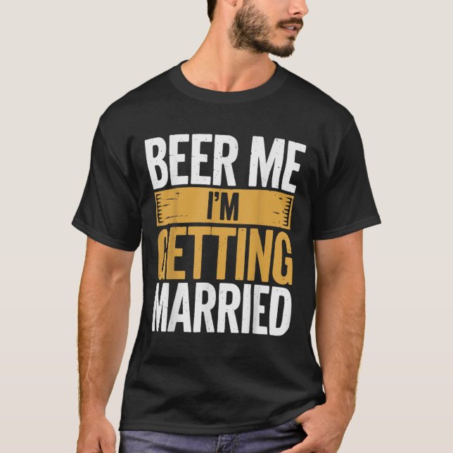 Camiseta Bebe Me Estoy Casando (Anverso)