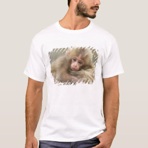 Camiseta Bebé mono de nieve, Jigokudani, Nagano, Japón 2