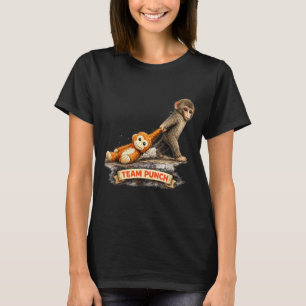 Camiseta Bebé mono lindo puño zoológico japonés diseño Bebé