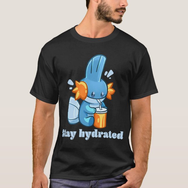 Camiseta ¡Bebe Mud Kip y mantente hidratado! (Anverso)