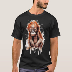 Camiseta Bebé Orangután