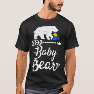 Camiseta Bebé oso LGBT Orgullo arcoiris Lesbiana Gay 