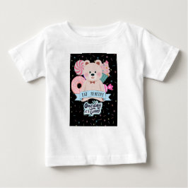 Camiseta bebé oso lindo