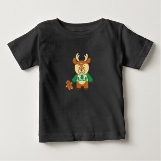 Camiseta bebé para navidades