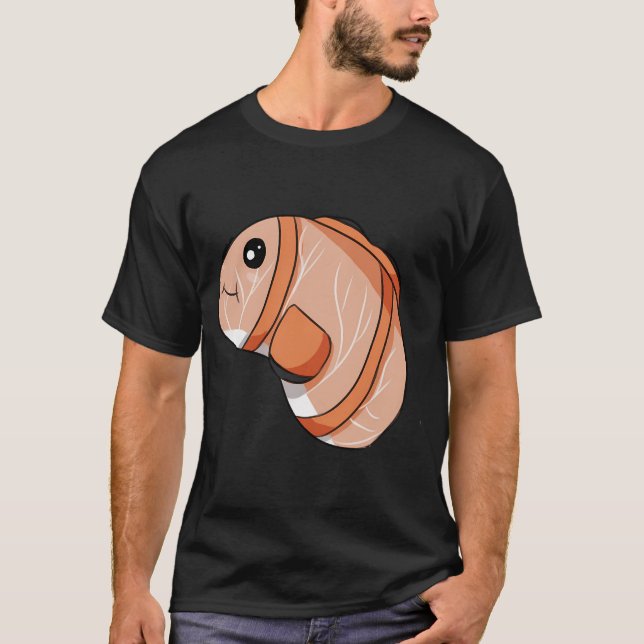 Camiseta Bebé pez payaso naranja (Anverso)