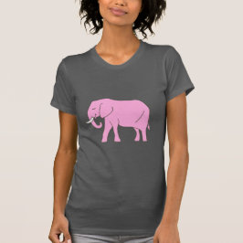 Camiseta Bebé Pink Elephant Walking