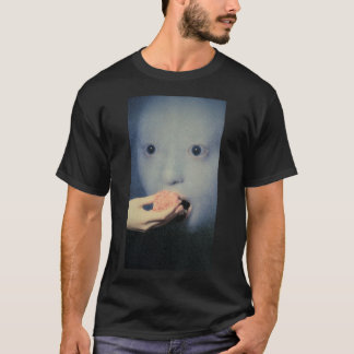 Camiseta Bebé raro comiendo 