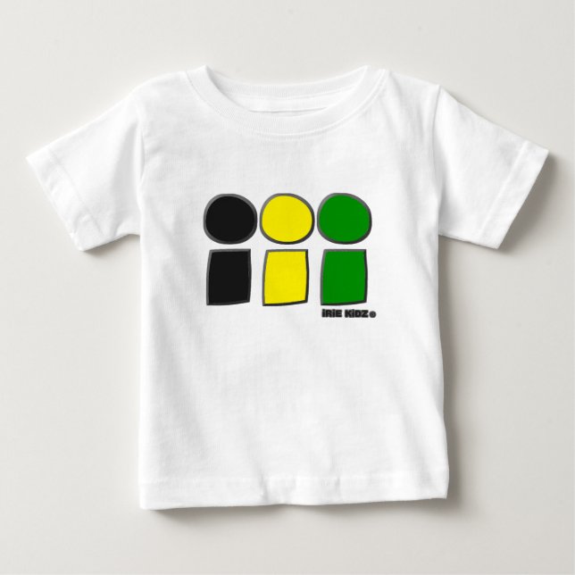 Camiseta bebé RiE KiDZ® 'Colores de bandera de Jam (Anverso)