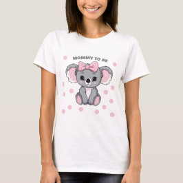 Camiseta Bebé rosa Koala Bear