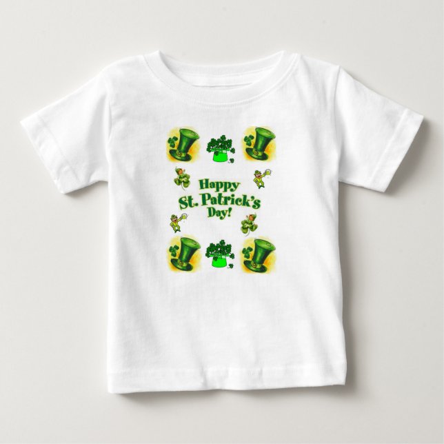 Camiseta bebé San Patricio (Anverso)