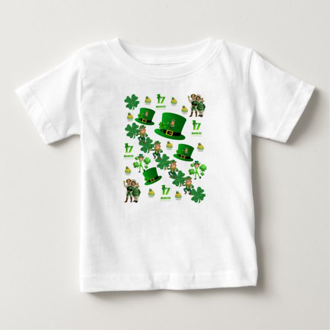 Camiseta bebé San Patricio (Anverso)