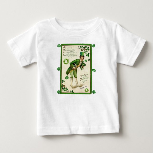 Camiseta bebé San Patricio (Anverso)