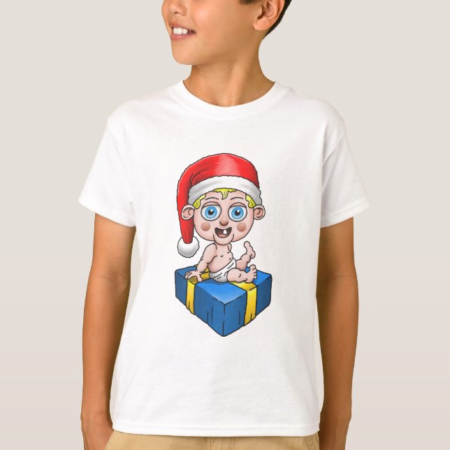 Camiseta Bebé Santa Claus (Anverso)