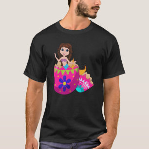 Camiseta Bebé sirena que ríe del Día de Pascua