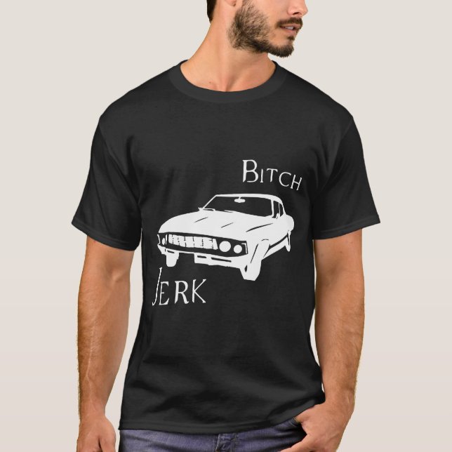 Camiseta Bebé sobrenatural del tirón del impala (Anverso)