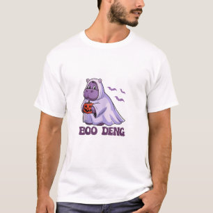 Camiseta Bebé tailandés lindo Hippo Moo Deng Boo Deng Fanta