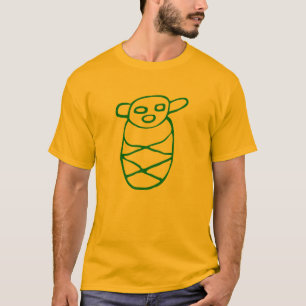 Camiseta Bebé Taíno Verde
