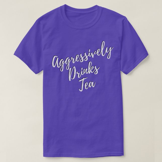Camiseta Bebe té agresivamente 2 (Diseño del anverso)