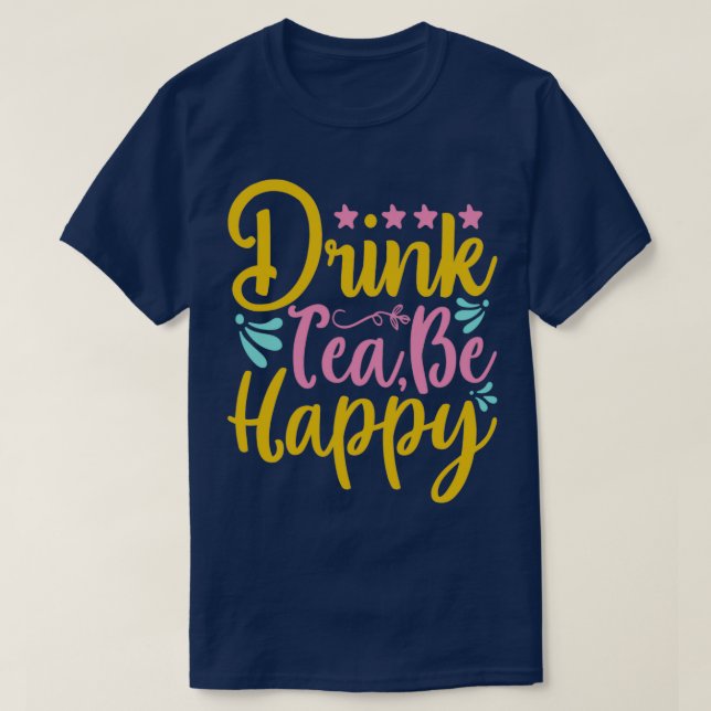 Camiseta Bebe té sé feliz (Diseño del anverso)