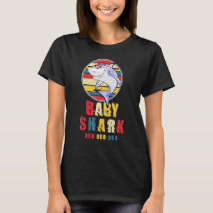 Camiseta Bebé Tiburón Vintage Retro Doo Doo Para Bebé Para 