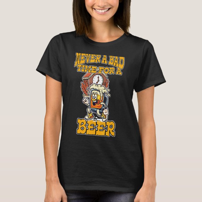 Camiseta Bebe Time Fun Bar Fiesta Tipsy Malt Barn Rum (Anverso)