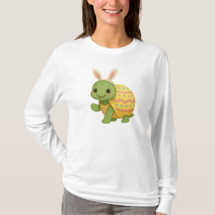 Camiseta Bebé tortuga de Pascua/primavera adorable