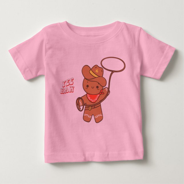 Camiseta bebé: Un niño pequeño en aventura (Anverso)