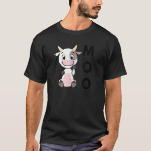 Camiseta Bebé Vaca Vida Campestre Granjero Animal de Granja