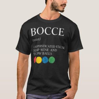 Camiseta Bebe Vino Y Lanza Jugador De Boccia Boccia Italia